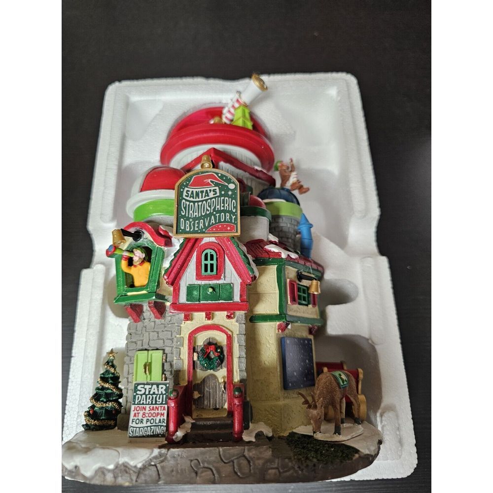 Lemax 2022 Christmas Village‎ Santa's Stratospheric Observatory, Lighted READ